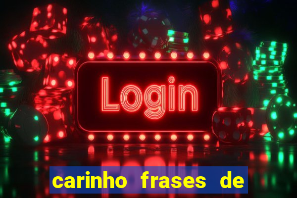 carinho frases de boa noite